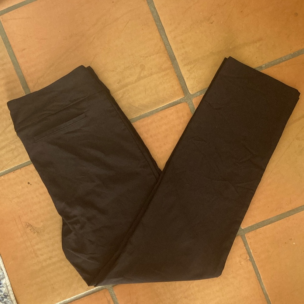 Hilary Radley black workpants, stretchy size M